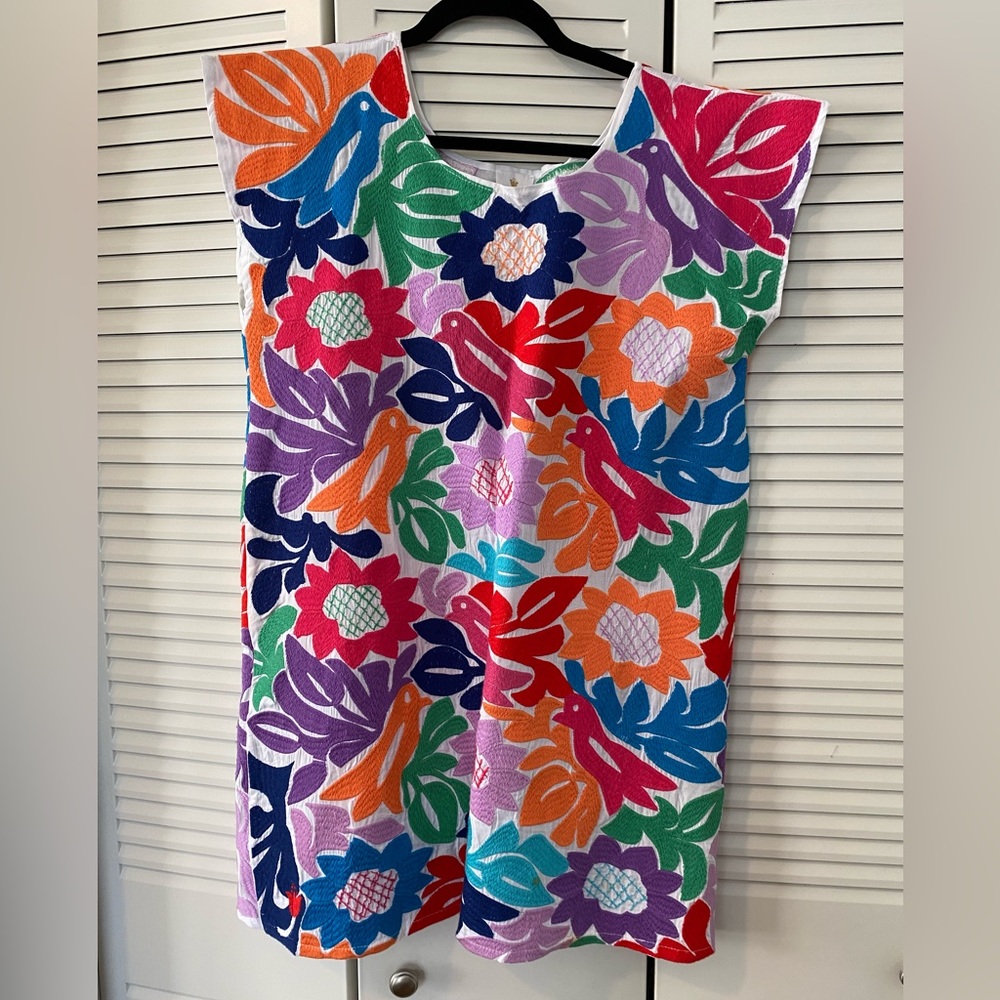 J. Marie Mia Floral Embroidery Dress
